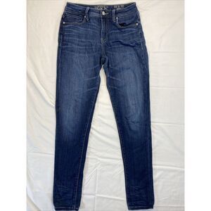 Buckle Black Jeans Women's 26x32 Skinny‎ Dark Wash Blue Stretch Denim Fit No.76